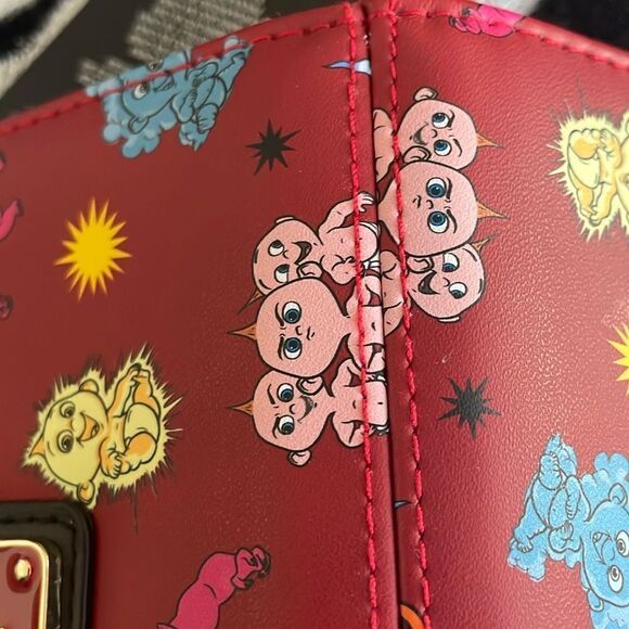 Pixar incredibles Brand new jack jack hard tag red loungefly faux leather wallet - Picture 13 of 14